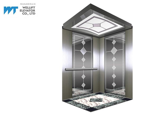 Дизайн интерьера лифта пассажира роскошной кабины лифта опционный высококачественный