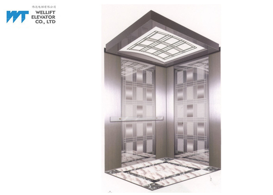 Украшение кабины лифта стереоскопического зрения для зданий рекламы верхнего сегмента