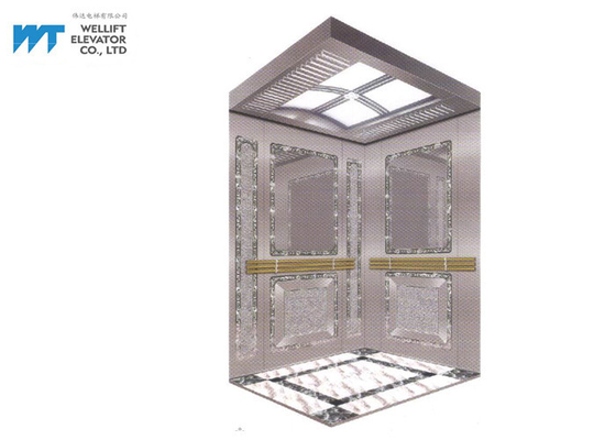 Украшение кабины лифта зеркала и вытравливания для современного лифта Пассангер