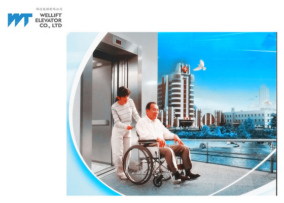 Лифт больничной койки комнаты машины принимает кнопку Шрифта Брайля/панель деятельности для инвалидов