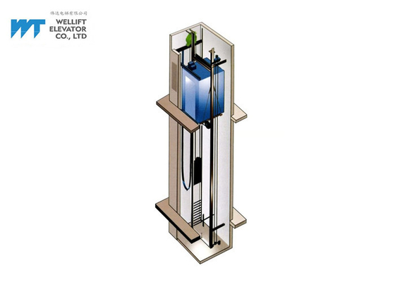космос конструкции спасения лифта пассажира Роомлесс машины 1000кг 1.5м/с