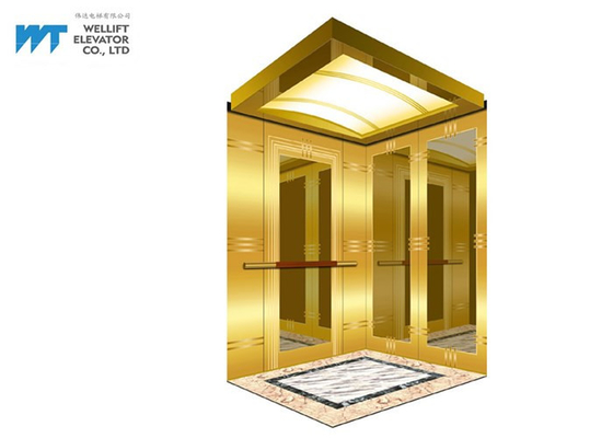 Роскошная толщина 1.5ММ украшения кабины лифта для гостиницы/коммерчески здания