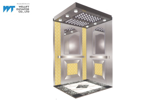 Золотая высота 2100 двери посадки украшения кабины лифта зеркала/2200MM для коммерчески лифта