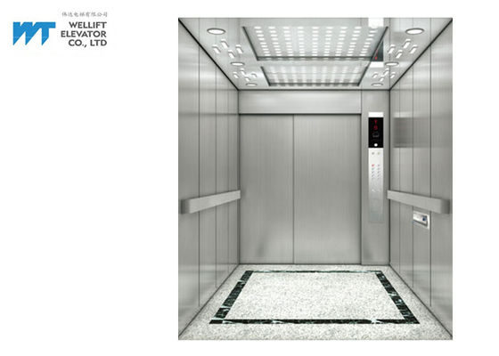 Подъем больничной койки высоты 2100ММ двери с кабиной финиша нержавеющей стали 304 волосяных покровов